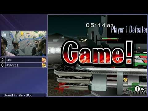 Rock Smash SSBM  - Slox (Fox, Marth) vs. Joyboy [L] (Default Fox) - Melee GF