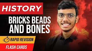 Bricks Beads and Bones Class 12 History One Shot | Rapid Revision for Board Exam 2025