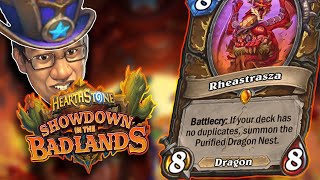 Infinite Dragons!?!  Highlander Druid Rules!  DRUID Cards Showdown in the Badlands