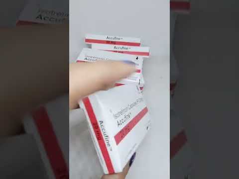 Isotretinoin capsules ip 20 mg, packaging type: strips