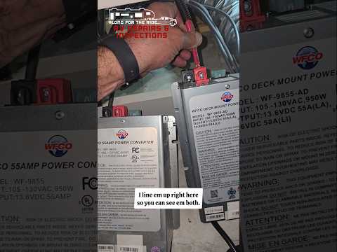 Rv Converter Replacement in 30 Seconds #diy #automobile #work #trending #share