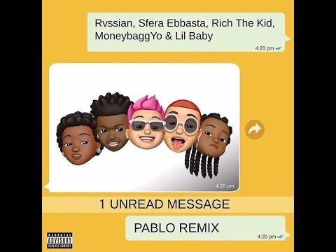 Russian, Sfera Ebbasta, Rich The Kid, MoneybaggYo &, Lil Baby - PABLO REMIX