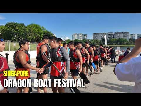 Singapore Dragon Boat Festival 2025 at Bedok Reservoir | Dragon Boat Race #dragonboatrace