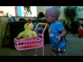 Doing The Chicken Dance With Elmo Lol