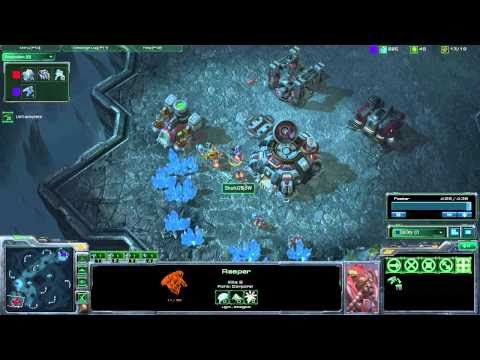 StarCraft 2 - [T] TvT 8 Rax Proxy Reaper - Strategy