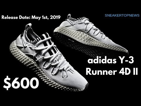 adidas Futurecraft Adorns A New Colorway Of The Y 3 Runner 4D II