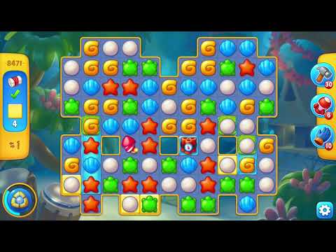 🥰 [FISHDOM Walkthrough] Level 8471 Hard 😍