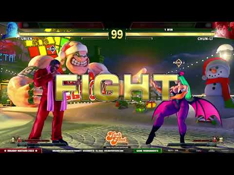 Holiday Matsuri - Rosegold (Urien) vs TeamKhris (Chun-Li) - SFV Losers Semis