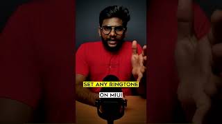 Download lagu How to Set Custom Ringtone on MIUI | Themes App Opening Issue😤 Solved✌️| #rvtechtamilshorts #shorts mp3
