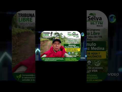 TRIBUNA LIBRE : PREOCUPACIONES POR EL AGUA PARA LA CIUDAD DE MOYOBAMBA
