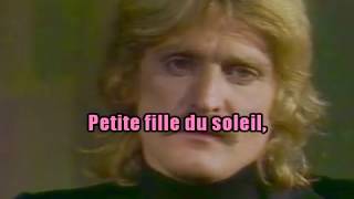 KARAOKÉ Christophe  Petite Fille Du Soleil Création JP