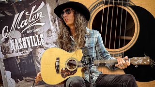 THEY LET ME LOOSE in MATON GUITARS Nashville Showroom!