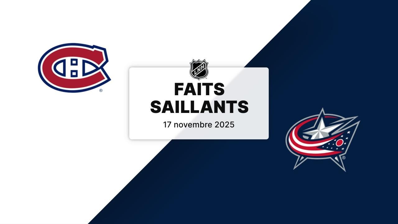 Canadiens vs Blue Jackets | Faits saillants