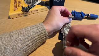 How to resize your Breitling bullet/rouleaux bracelet