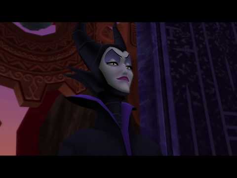 Kingdom Hearts II Final Mix Theater Mode Scene 199- Maleficent's Return