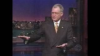Late Show with David Letterman - May 23rd, 2002