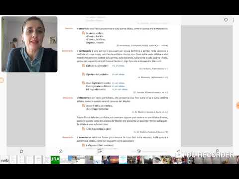 Il Testo poetico: accenti tonici e accenti ritmici.