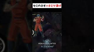 ビンビンネギゼミのハチミツ漬けください。 【モンハン】#shorts #縛られおじさん #縛りプレイ