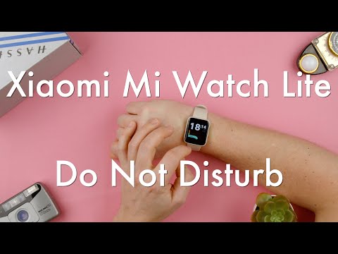 How to Setup Do Not Disturb on the Xiaomi Mi Watch Lite || Xiaomi Mi Watch Lite