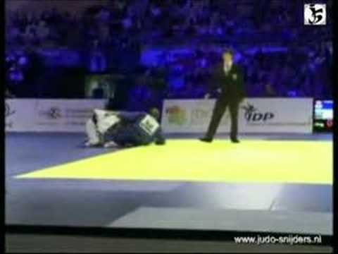 Judo Lissabon EC 2008 Papaux (SUI) - Voelk (GER)