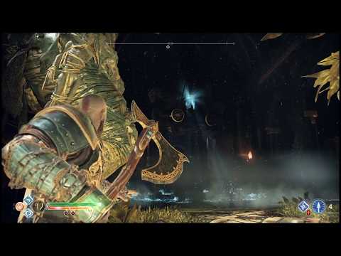 God of War Tyr's temple miniature ship strange behavior