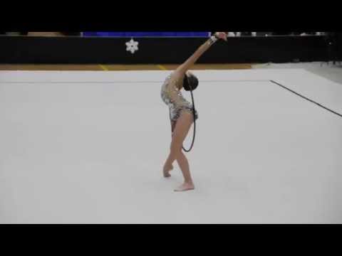 Christmas Cup 13.12.2014 - Anastasia Vasilevskaya - 1998 - Hoop - Tallinn - Rhythmic gymnastics
