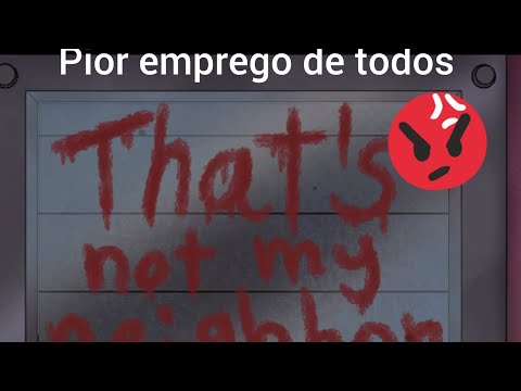 virei porteiro de um monte de anomalia (that nota my neighbor