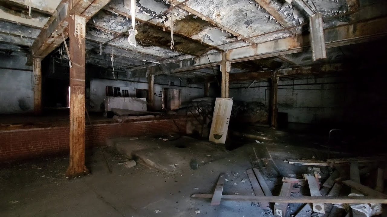 Abandoned Mattress Warehouse in Baltimore's Old Town
