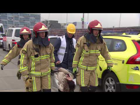 Terreuroefening in Amsterdam