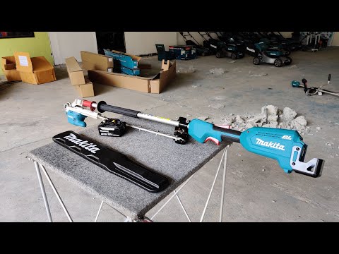 MAKITA gyvatvorių žirklės DUH602Z 18V 600mm be akumuliatorių ir kroviklio video