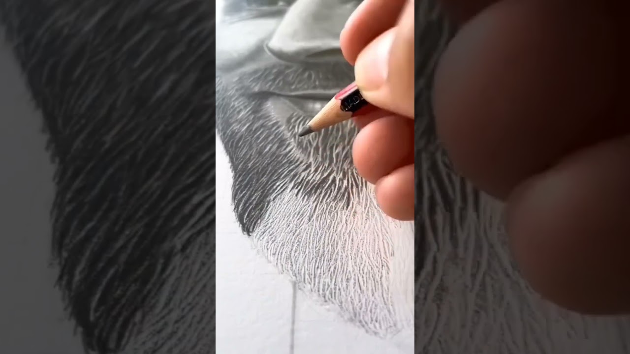 Beard Drawing easy way #shorts  #shortsvideo #shortsfeed #ytshorts #drawing #beard #realistic