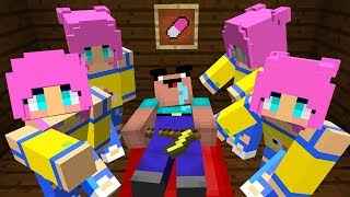 НУБ ПРОТИВ ДЕВУШКА ТЯНКА НУБ В МАЙНКРАФТ – ТРОЛЛИНГ НЕВИДИМКОЙ В МАЙНКРАФТ! MINECRAFT