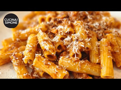 Ricetta dei Rigatoni al Ragù d'Agnello - Un piatto d'altri tempi.