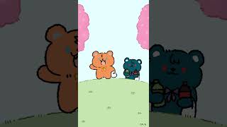 【アニメ】おはなみ #さんくま #anime #にじさんじ