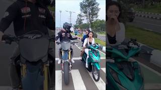 Download lagu Your sister is really STECU but she's so shy and indifferent 🤣 #naharalexie_ #adnanmvsyalala mp3