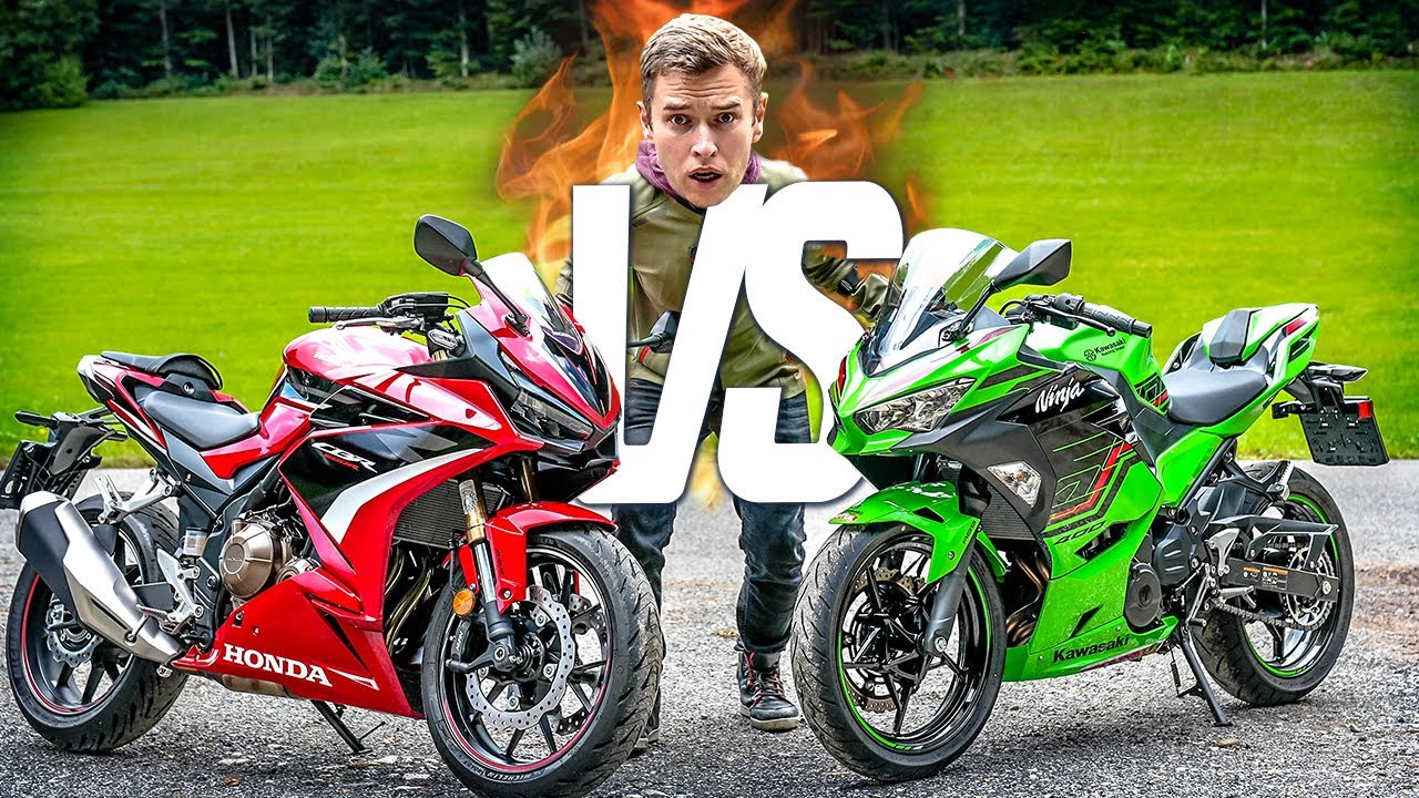 Watch HONDA CBR500R VS KAWASAKI NINJA 400 2023 MOTORRAD TEST Now HONDA CBR500R VS KAWASAKI NINJA 400 2023 MOTORRAD TEST