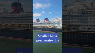 They might not have huge ships but it's a great experience. #cruiseship #disney #travel #cruise