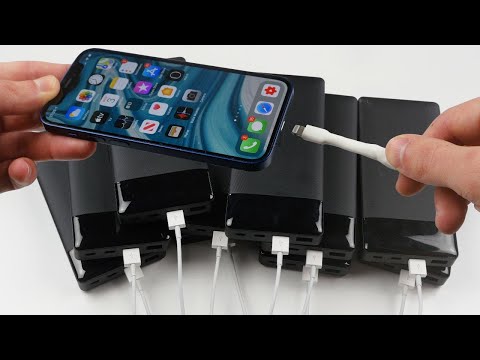 What Happens If You Plug 10 Power Banks in an iPhone 12 Pro Max?