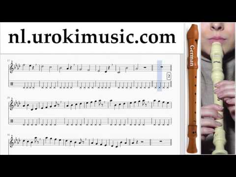 Blokfluitles (G.) The Chainsmokers ft. Halsey - Closer Blokfluitles Deel#1 um-374
