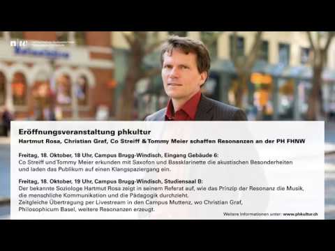 Hartmut Rosa: "Resonanz in Musik und Gesellschaft"