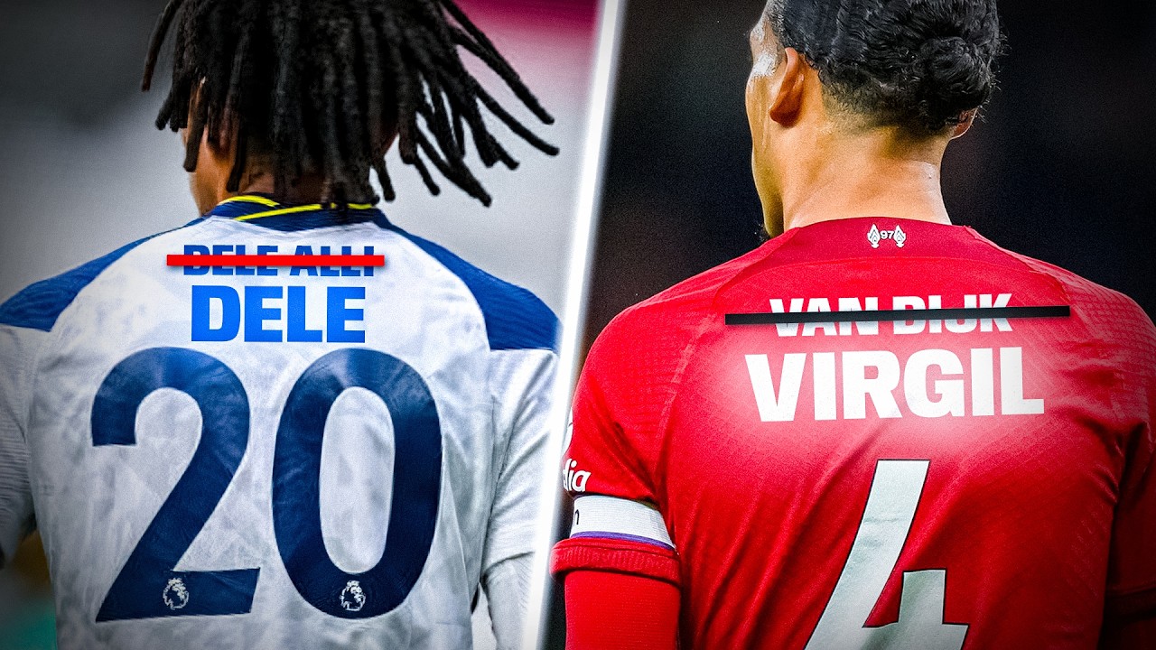 9 jogadores que mudaram de NOME ✍