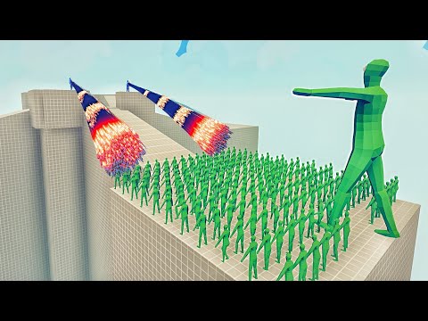 100x ZOMBIE  vs 2x EVERY GOD - Totally Accurate Battle Simulator TABS