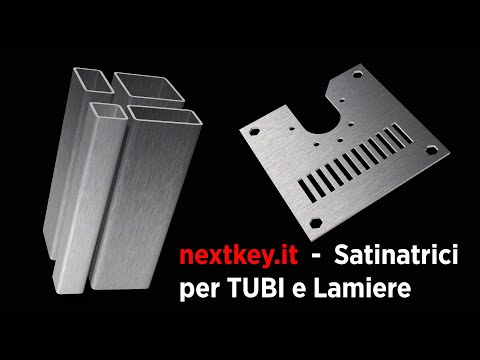 Satinatura lamiere e tubolari in acciaio inox a Mantova e Cremona con satinatrici nuove e usate.