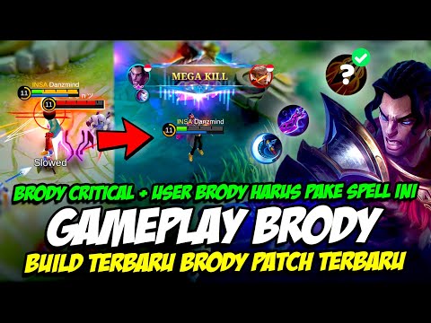 GAMEPLAY BRODY | BRODY CRITICAL + BRODY INSPIRE META ❗ BUILD TERSAKIT BRODY & BRODY TERKUAT