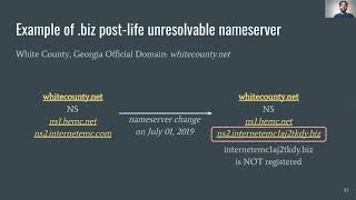 Unresolved Issues: Prevalence, Persistence, and Perils of Lame Delegations (Video)