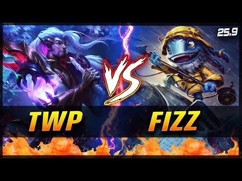 TheWanderingPro - Yasuo vs Fizz MID Patch 25.9 - Yasuo Gameplay