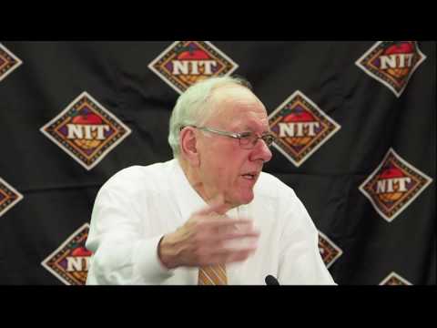 Syracuse basketball coach Boeheim's UNC Greensboro press conference