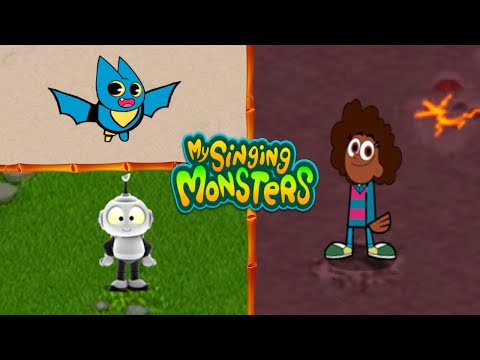 My Singing Monsters as CARTOON CHARACTERS 37: MSM Transformation | My Singing Monsters
