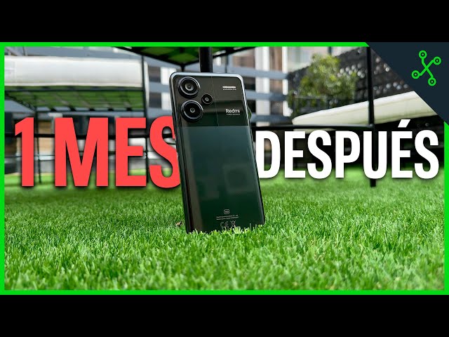 XIAOMI REDMI NOTE 13 PRO+ UN MES DESPUÉS - Un digno competidor del iPhone SE