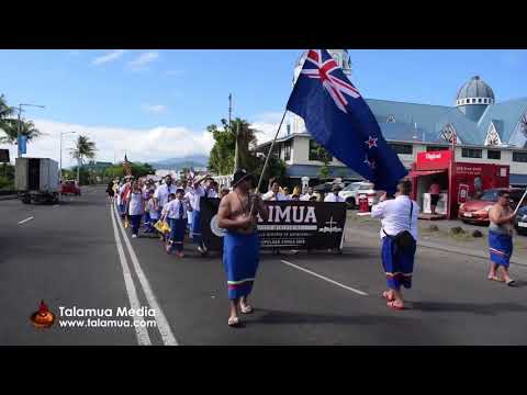 Mafutaga a Autalavou Katoliko i Samoa parade